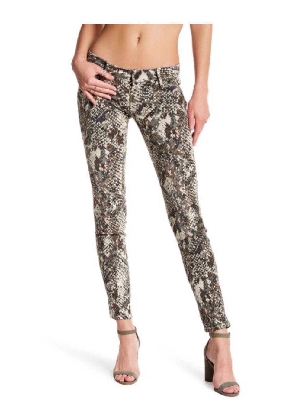 Etienne Marcel Snake Camo Pants Size 26